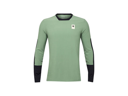 Jersey Fox Racing 24 Defend Thermal Medium Green