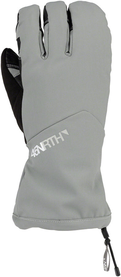 45NRTH 2024 Sturmfist 4 Gloves - Glacial Grey Lobster Style X-Small