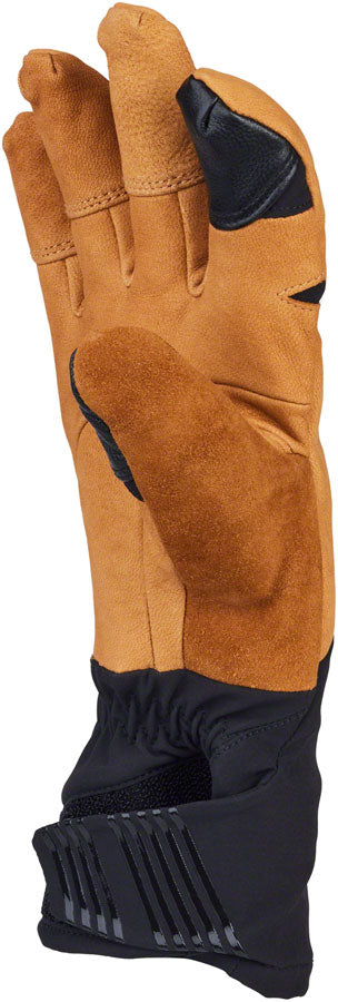 45NRTH 2024 Sturmfist 5 LTR Leather Gloves - Tan/Black Full Finger Large