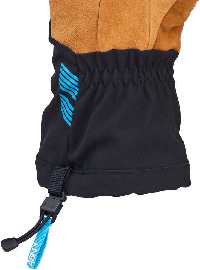 45NRTH 2024 Sturmfist 4 LTR Leather Gloves - Tan/Black Lobster Style Medium