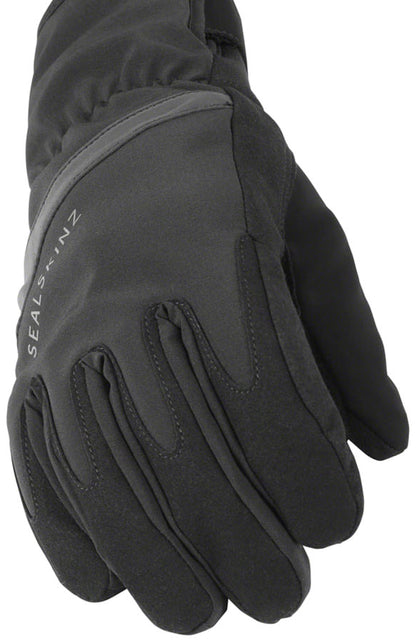 SealSkinz Bodham Waterproof Gloves - Black Full Finger Large