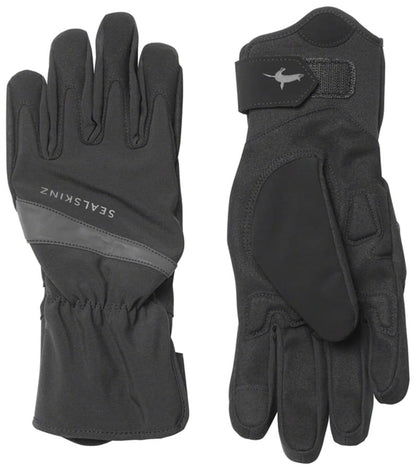 SealSkinz Bodham Waterproof Gloves - Black Full Finger Small