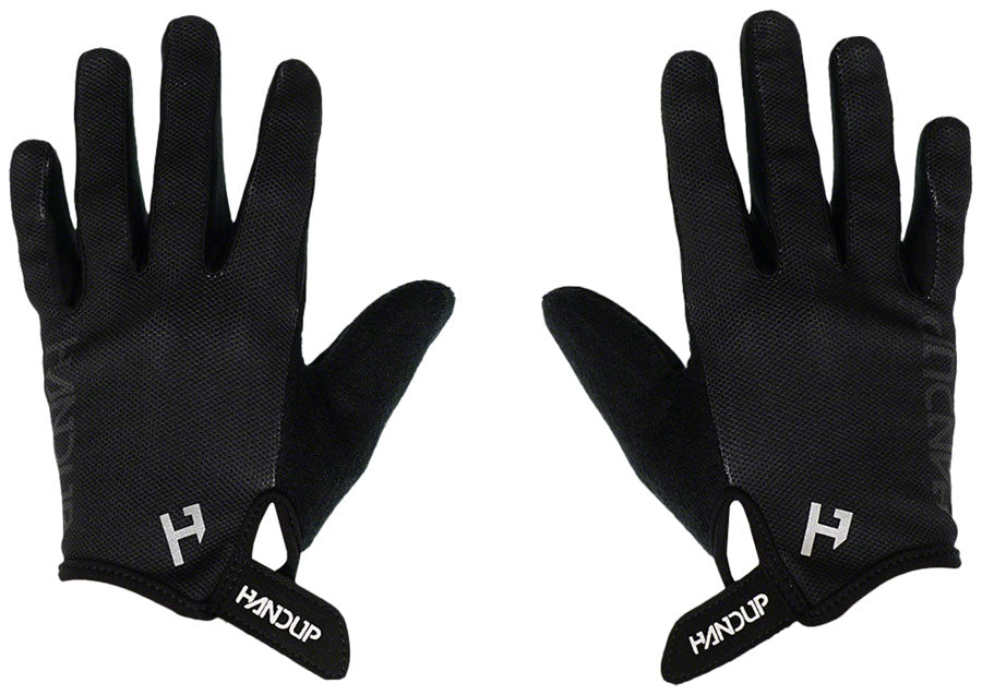 Handup Youth Gloves - Pure Black Medium