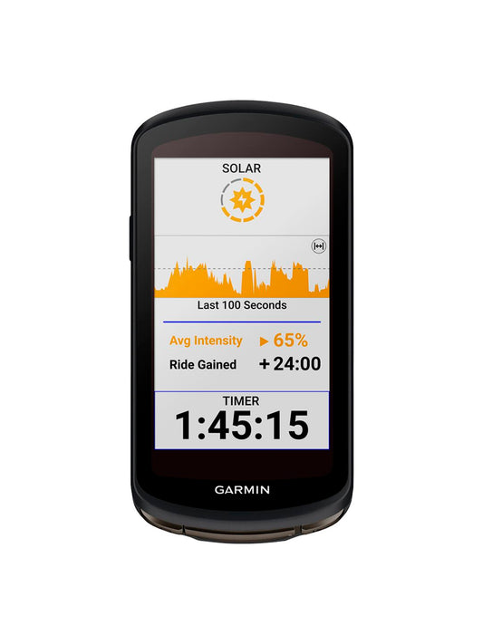 Garmin Edge 1040 Solar Bike Computer - GPS Wireless Black