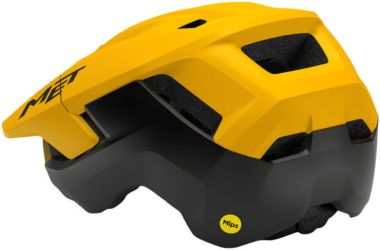 MET Terrae Mips Helmet - Burned Yellow Matte Medium