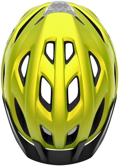 MET Crossover Mips Helmet - Lime Yellow Metallic Matte X-Large
