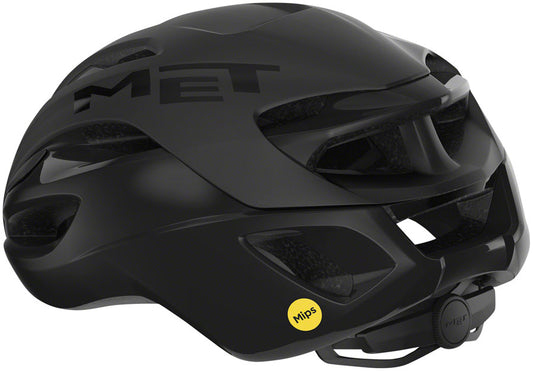 MET Rivale MIPS Helmet - Black Matte/Glossy Small
