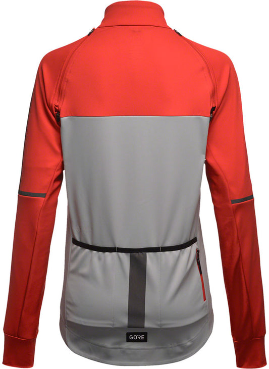 Gorewear Phantom Jacket - Lab Gray/Fireball Women's Small