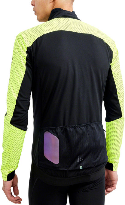 Craft ADV Bike Lumen Subz Jacket - Black/Flumino Men's Small