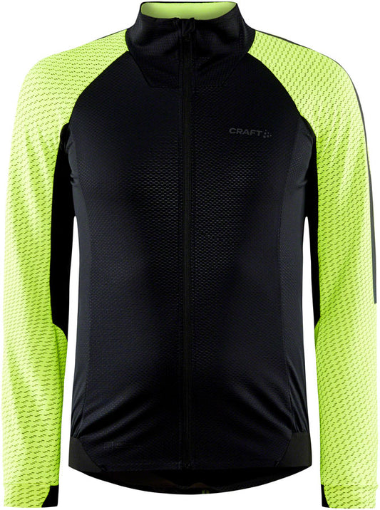 Craft ADV Bike Lumen Subz Jacket - Black/Flumino Men's Small