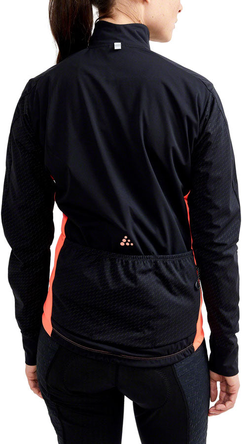 Craft ADV Bike Lumen Subz Jacket - Black/Shock Women's X-Large
