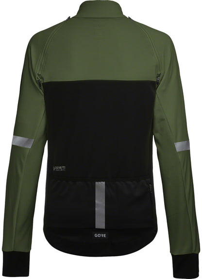Gorewear Phantom Jacket - Black/Green Women's Small