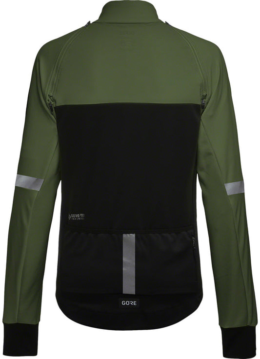 Gorewear Phantom Jacket - Black/Green Women's Small