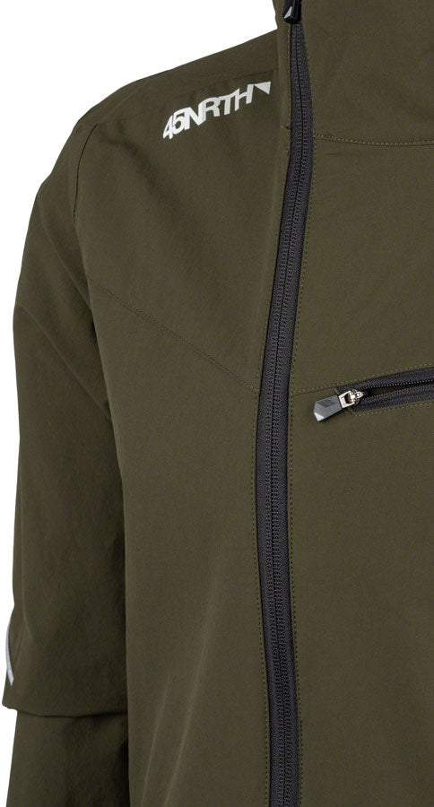 45NRTH 2024 Naughtvind Jacket - Men's Polar Pine Medium