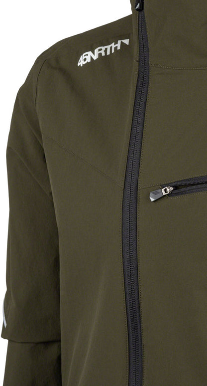 45NRTH 2024 Naughtvind Jacket - Men's Polar Pine 2X-Large