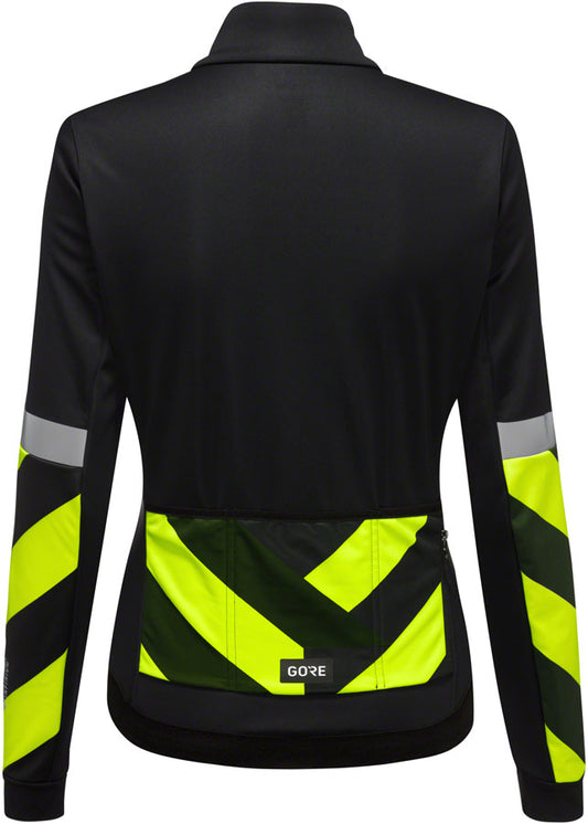 Gorewear Tempest Signal Jacket - Black/Yellow Women's Small/4-6