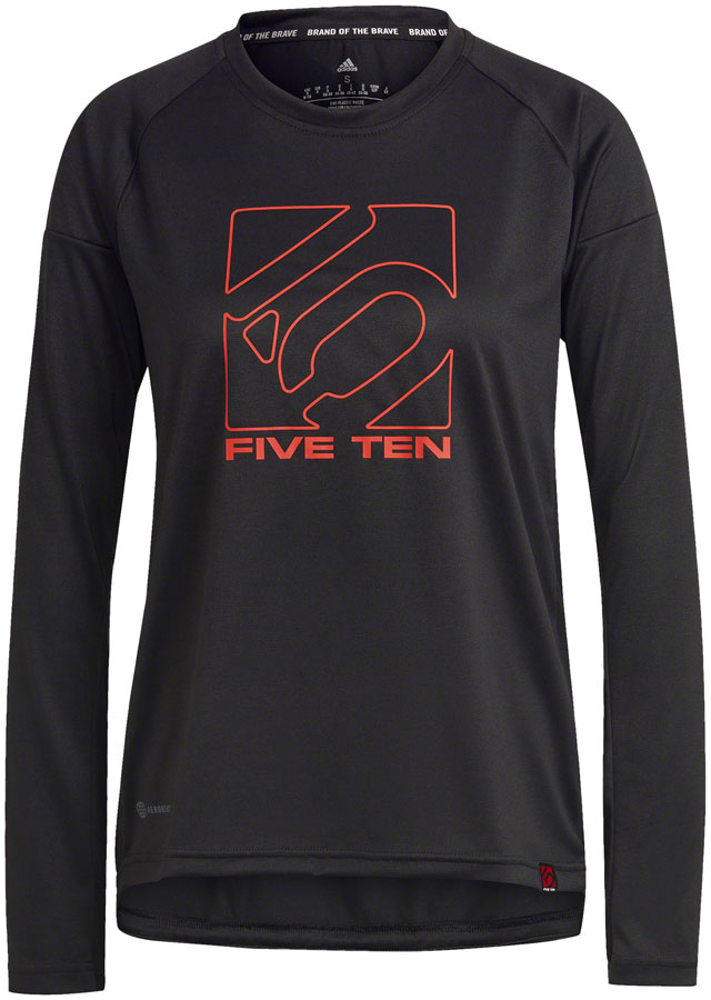 Five Ten Long Sleeve Jersey - Black Women's Large