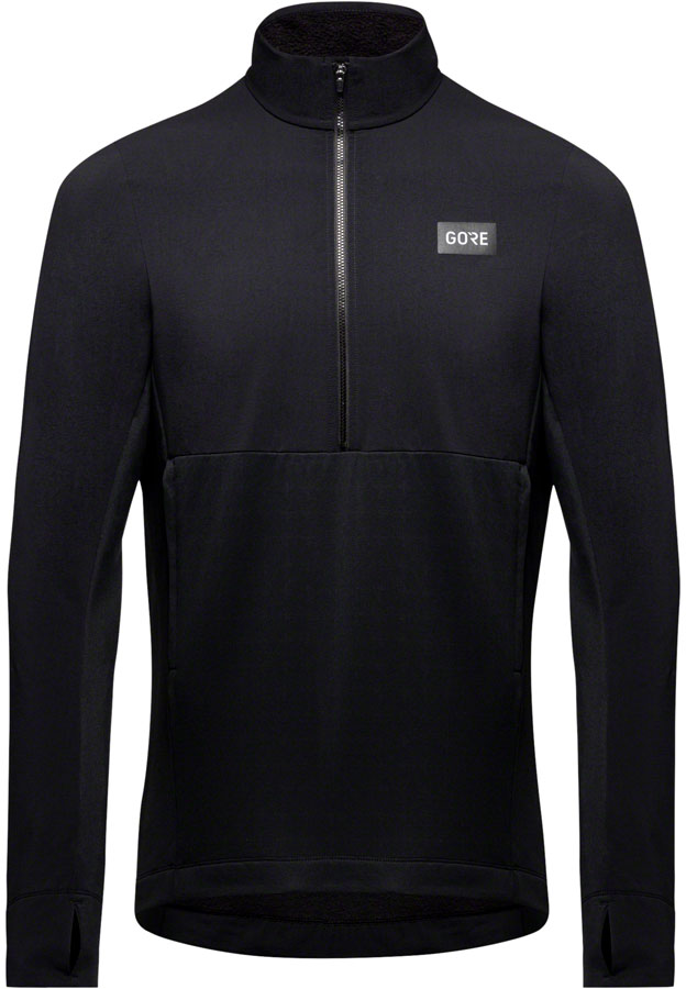 Gorewear Trail KPR Hybrid 1/2-Zip Jersey - Black Men's Medium