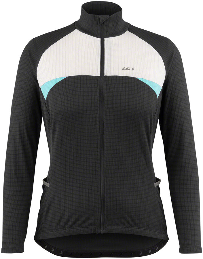 Garneau Captain Jersey - Women's Black/White/Blue Medium