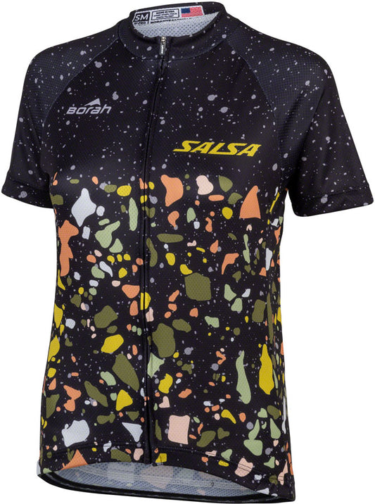 Salsa Women's Terrazzo Jersey - X-Large Black