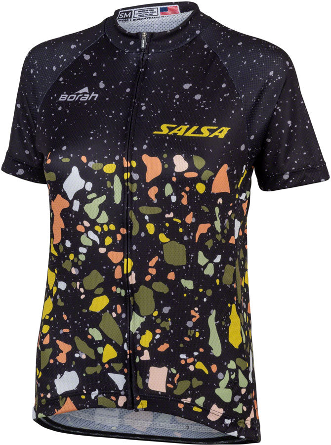 Salsa Women's Terrazzo Jersey - Medium Black