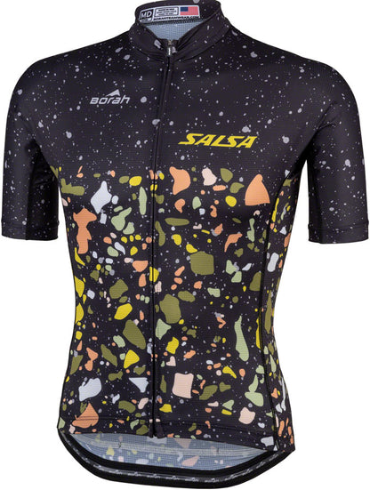 Salsa Men's Terrazzo Aero Jersey - Medium Black