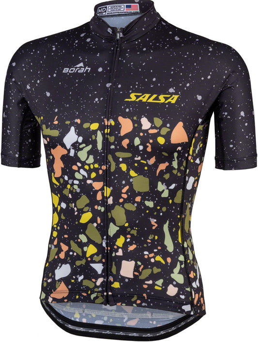 Salsa Men's Terrazzo Aero Jersey - X-Large Black
