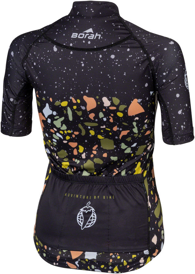 Salsa Women's Terrazzo Aero Jersey - Small Black