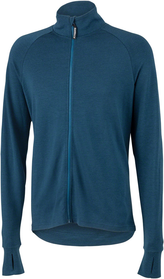 Surly Merino Wool Jersey - Navy Long Sleeve Mens Medium