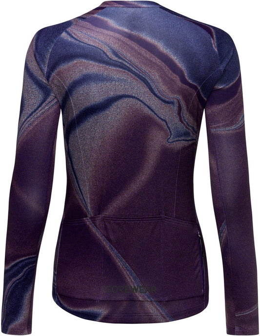 Gorewear Torrent Jersey - Long Sleeve Process Purple/Ultramarine Women's Medium/8-10