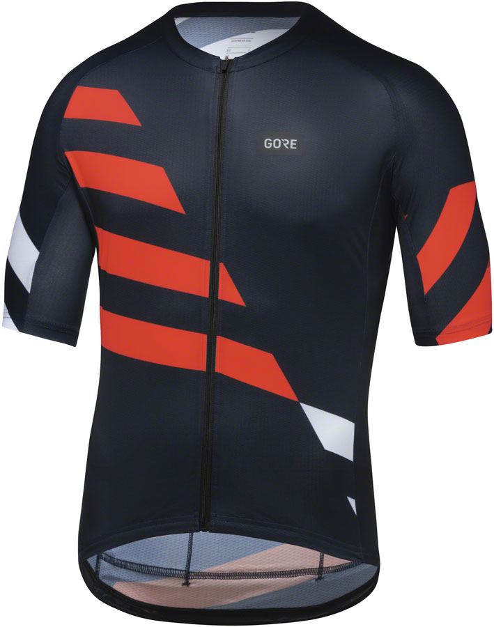 Gorewear Spirit Signal Jersey - Blue/Fire Men's X-Large
