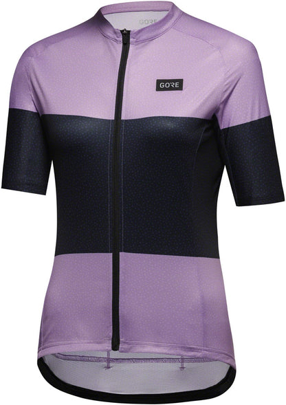 Gorewear Spirit Stripes Jersey - Purple/Orbit Blue Women's Medium 8/10