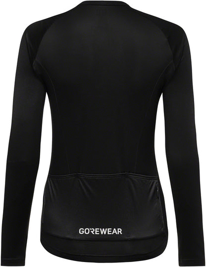 Gorewear Spinshift Long Sleeve Jersey - Black Women's Small/4-6