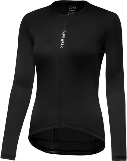 Gorewear Spinshift Long Sleeve Jersey - Black Women's Large/12-14
