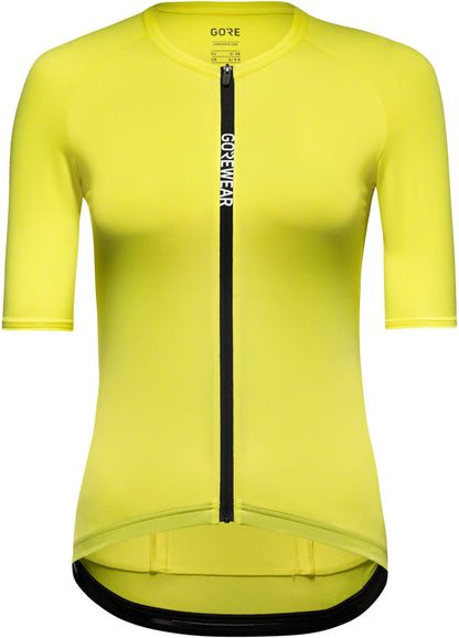 Gorewear Spinshift Jersey - Neon Yellow Women's Medium/8/10