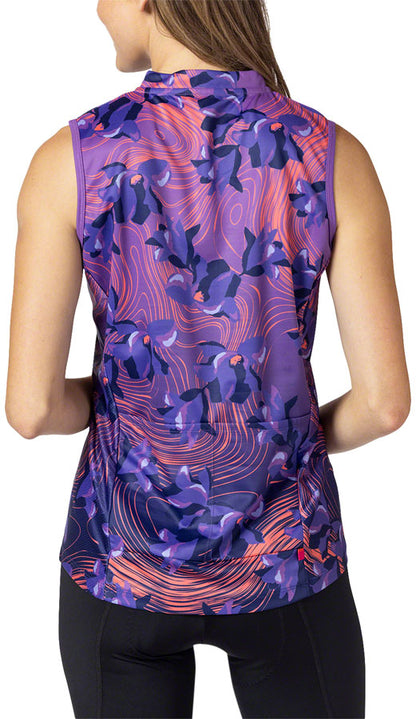 Terry Breakaway Mesh Sleeveless Jersey - Contour Medium