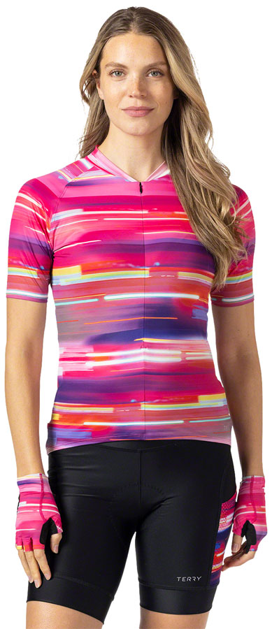 Terry Soleil Short Sleeve Jersey - Traffic Small