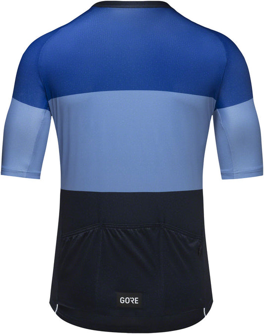 Gorewear Spirit Stripes Jersey - Ultramarine Blue/Scrub Blue Men's 2X-Large