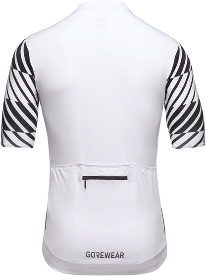 Gorewear Swiftride Optical Jersey - White/Black Men's Medium