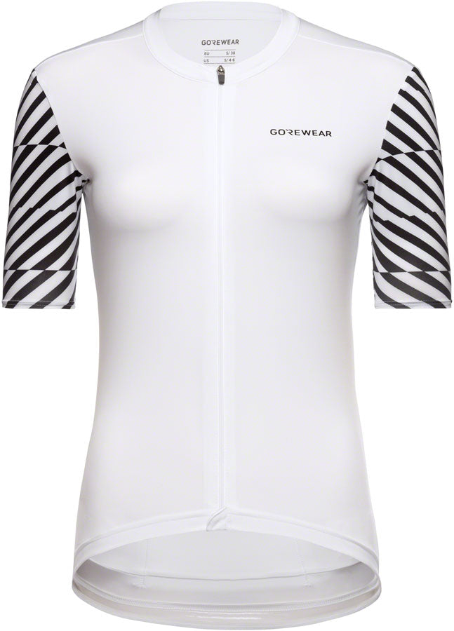 Gorewear Swiftride Optical Jersey - White/Black Women's Medium