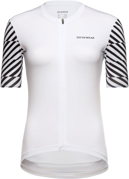 Gorewear Swiftride Optical Jersey - White/Black Women's Medium