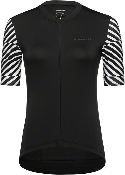 Gorewear Swiftride Optical Jersey - Black/White Women's X-Large
