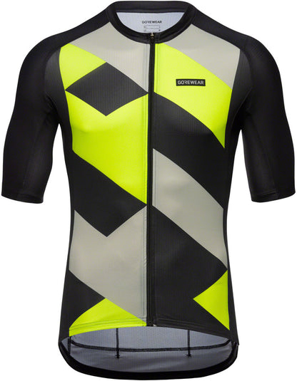 Gorewear Spirit Signal Jersey - Black/Yellow Men's Medium