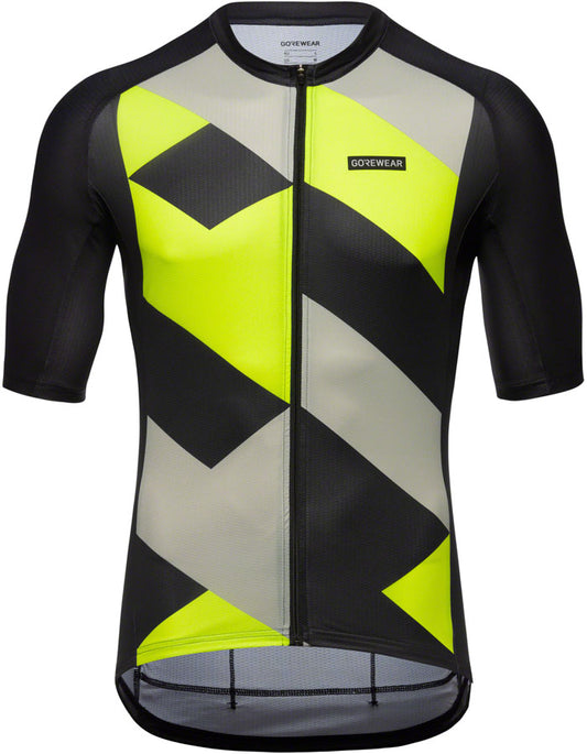 Gorewear Spirit Signal Jersey - Black/Yellow Men's 2X-Large