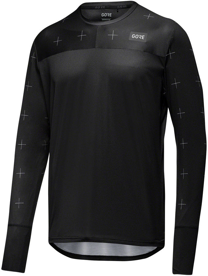 Gorewear Trail KPR Daily Jersey - Long Sleeve Black Men's X-Large