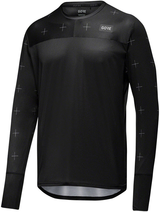 Gorewear Trail KPR Daily Jersey - Long Sleeve Black Men's X-Large