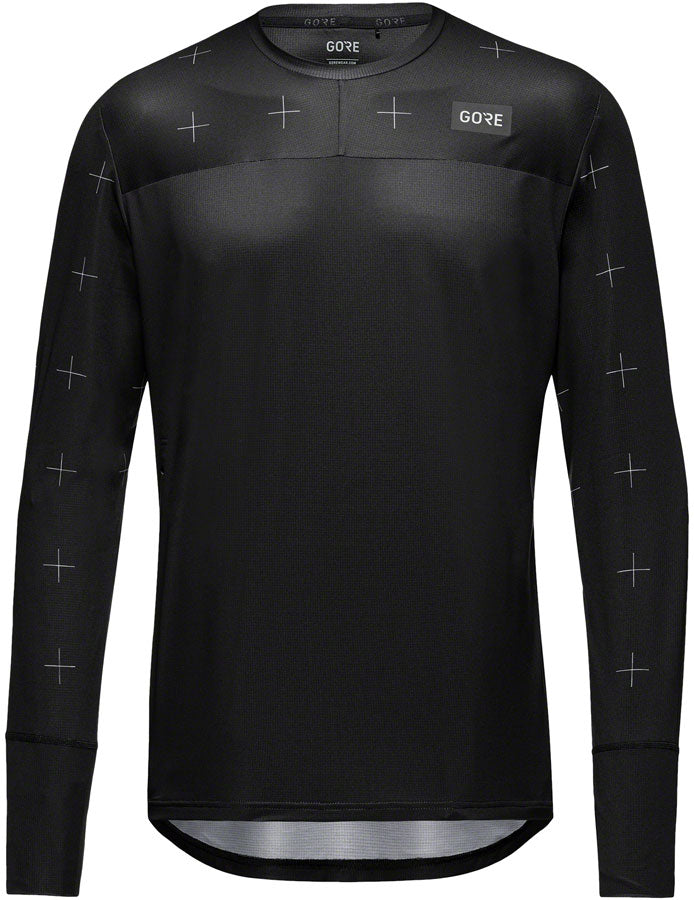 Gorewear Trail KPR Daily Jersey - Long Sleeve Black Men's X-Large