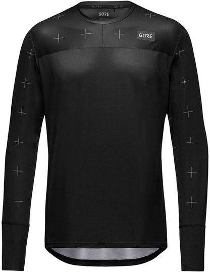 Gorewear Trail KPR Daily Jersey - Long Sleeve Black Men's X-Large