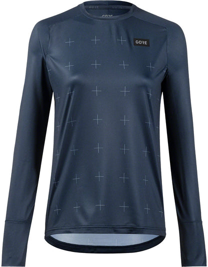 Gorewear Trail KPR Daily Jersey - Long Sleeve Orbit Blue Women's Large