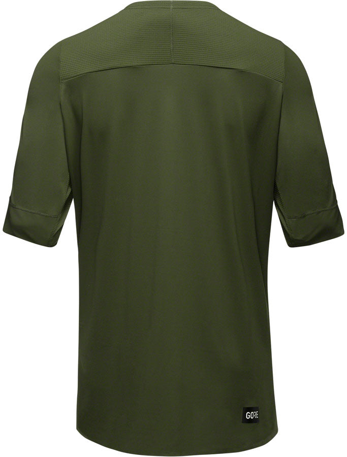 Gorewear Trail KPR Tech Jersey - Utility Green Men's Small